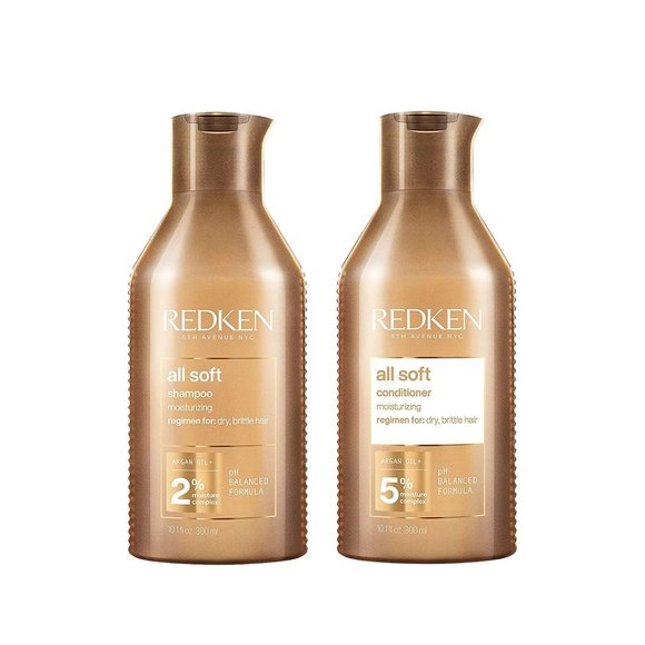 Redken All Soft Shampoo and Conditioner